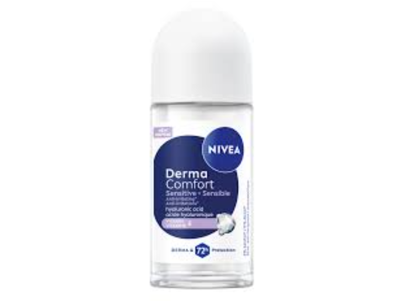 Nivea Derma Comfort Deodorant, Vitamin E, 50 mL