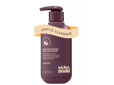 Niches & Nooks Wash Your Nooks Gentle Cleanser, Airy Vanilla, 7 fl oz/207 mL