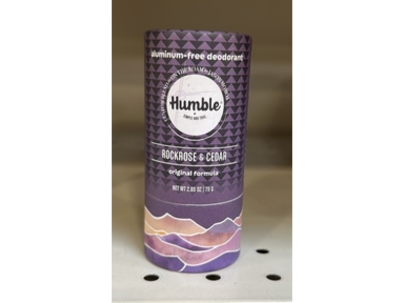 Humble Deodorant, Rockrose & Cedar, 2.65 oz/75 g