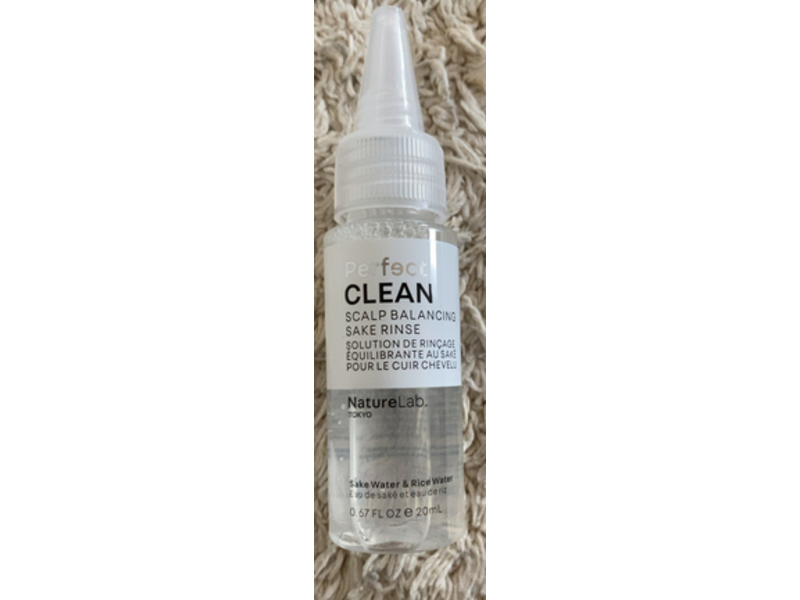 Nature Lab Tokyo Perfect Clean Scalp Balancing Sake Rice, sake Water & Rice Water, 0.67 fl oz/20 mL
