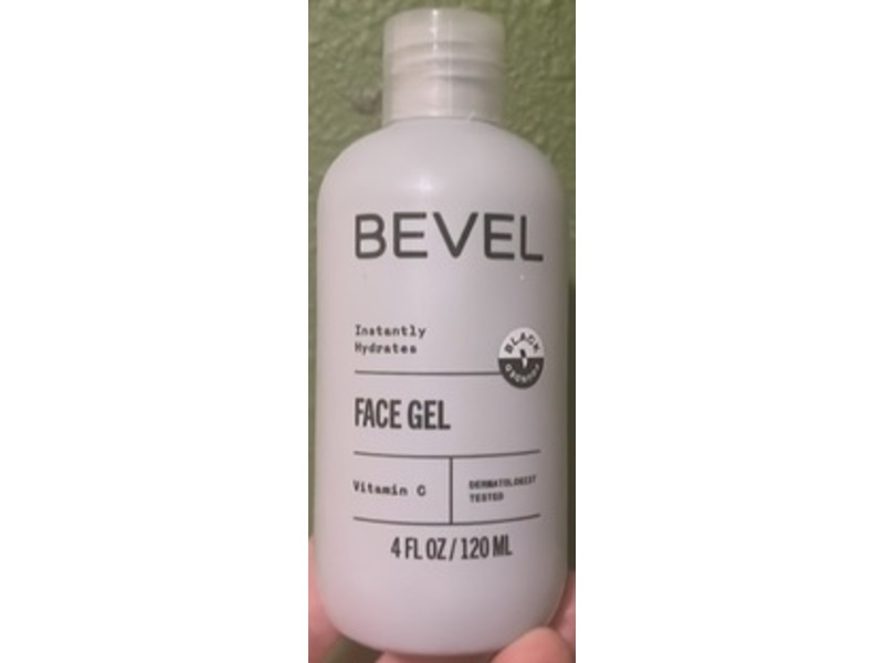 Bevel Face Moisturizer Gel, Vitamin C, 4 fl oz/120 mL
