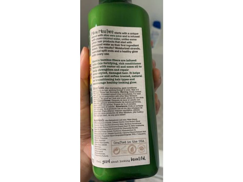 Maui Moisture Thicken And Restore Bamboo Fibers Conditioner, 19.5 fl oz/577 mL