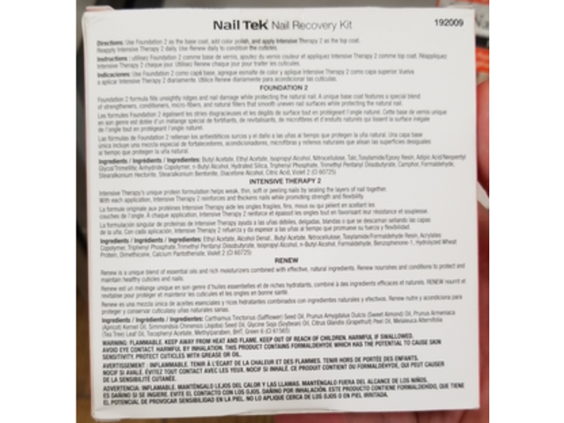 Nail Tek Nail Recovery Kit, 0.5 fl oz/15 mL