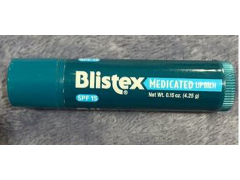 Blistex Medicated Lip Balm, SPF 15, 0.15 oz/4.25 g