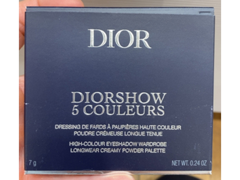 Dior Diorshow 5 Couleurs Eyeshadow, 669 Soft Cashmere, 0.24 oz/7 g