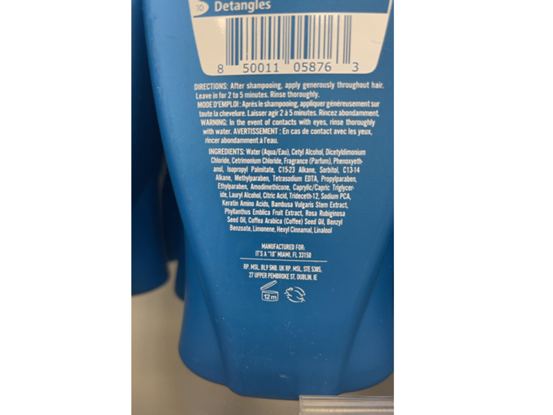 It's A 10 Potion Miracle Shampoo, 10 fl oz/295.7 mL