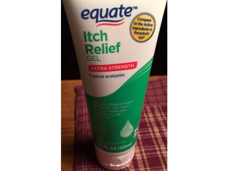 Equate Extra Strength Itch Relief Gel, 3.5 fl oz/103 mL
