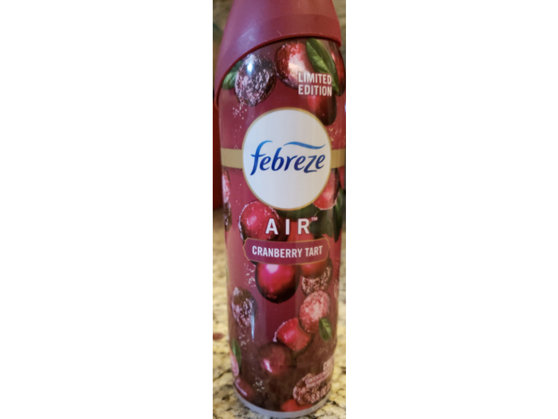 Febreze Air Freshener, Cranberry Tart, Limited Edition, 8.8 oz