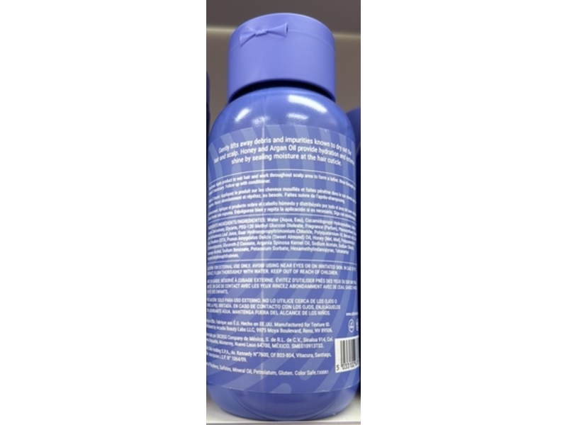 Texture ID Curl Clarifying Shampoo, Honey + Argan Oil, 12 fl oz/355 mL