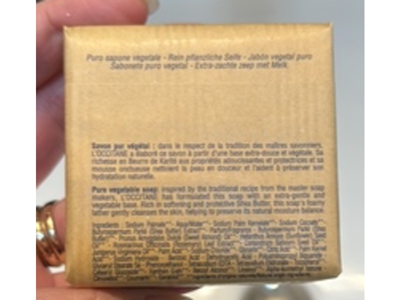 L'Occitane en Provence Extra-Gentle Milk Soap, 3.5 oz/100 g