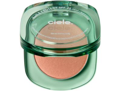 Ciele Flush & Protect Powder Blush, SPF 45+, Cozy, 0.13 oz/3.8 g