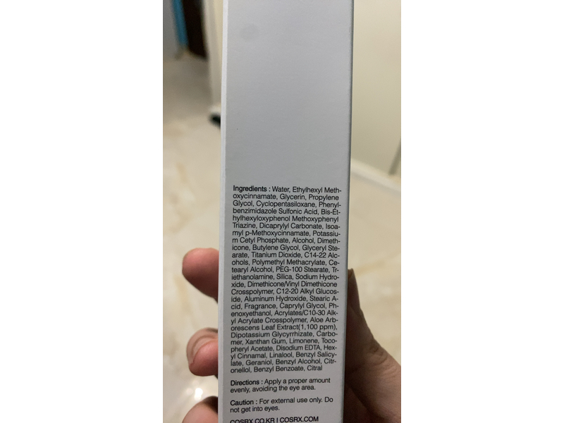 Cosrx Aloe Soothing Sun Cream SPF50 PA+++ 50ml Ingredients and Reviews