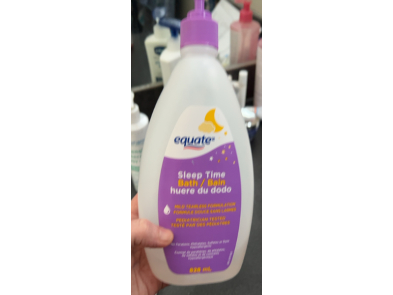 Equate Sleep Time Bath, 828 mL