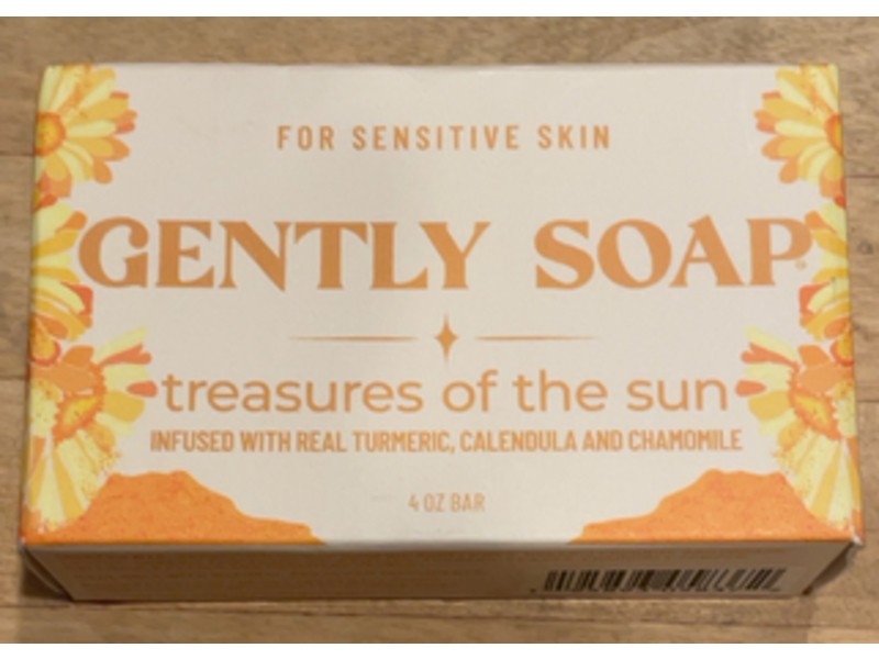 Gently Soap Bar Treasures Of The Sun, 4 oz