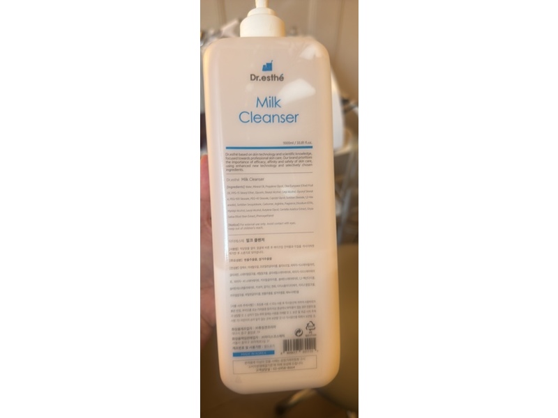 Dr.esthe Milk Cleanser, 33.81 fl oz/1000 mL