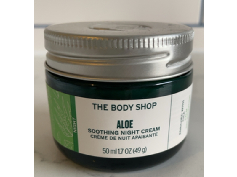 The Body Shop Soothing Night Cream, Aloe, 1.7 oz/49 g