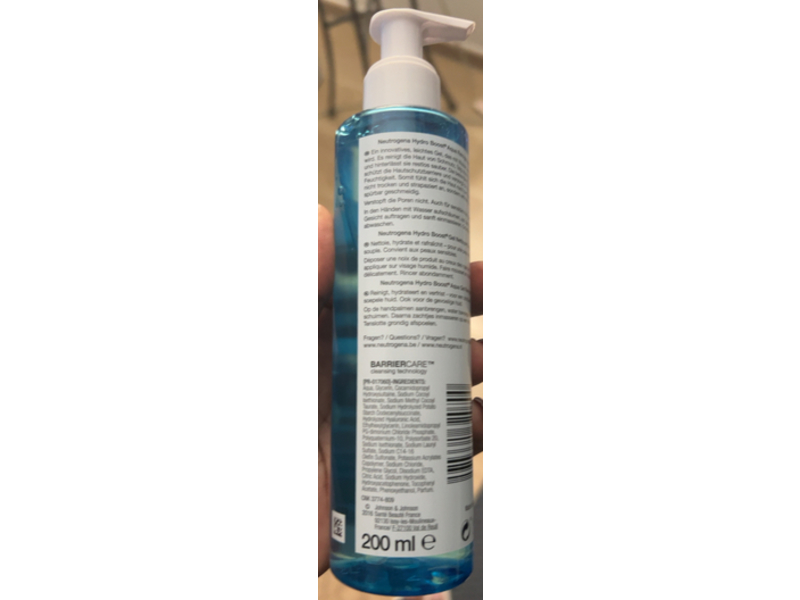 Neutrogena Hydro Boost Aqua Gel Reiniger, 200 mL