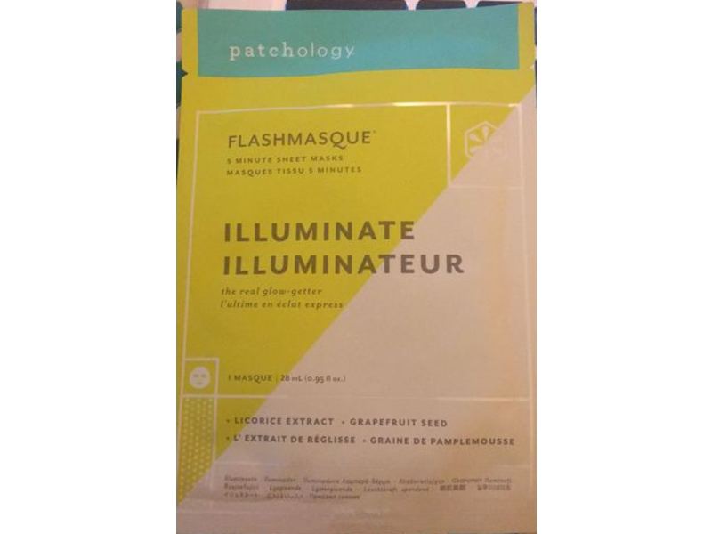 Patchology Illuminate Flashmasque, 0.95 fl oz/28 mL, 1 Count