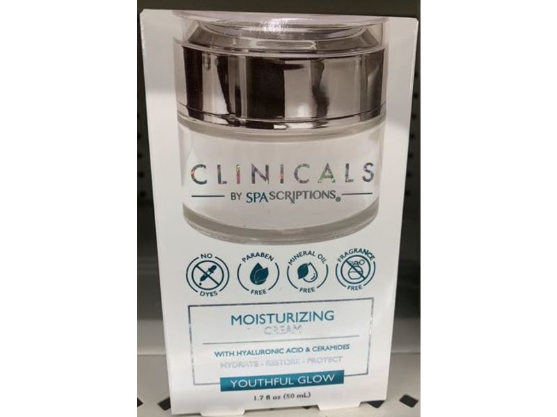 Spascriptions Clinical Moisturizing Cream, 1.7 fl oz/50 mL