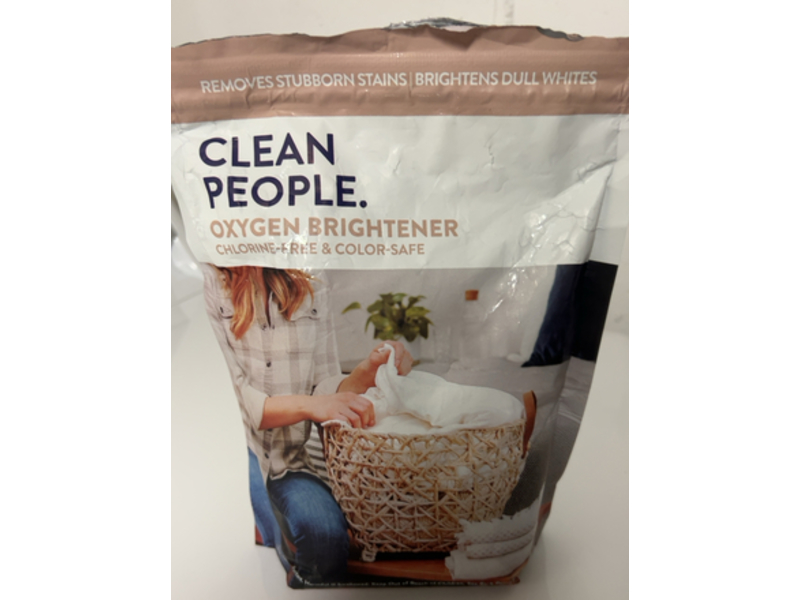 Clean People. Oxygen Brightener Stain Remover, 41.09 oz/1.16 kg