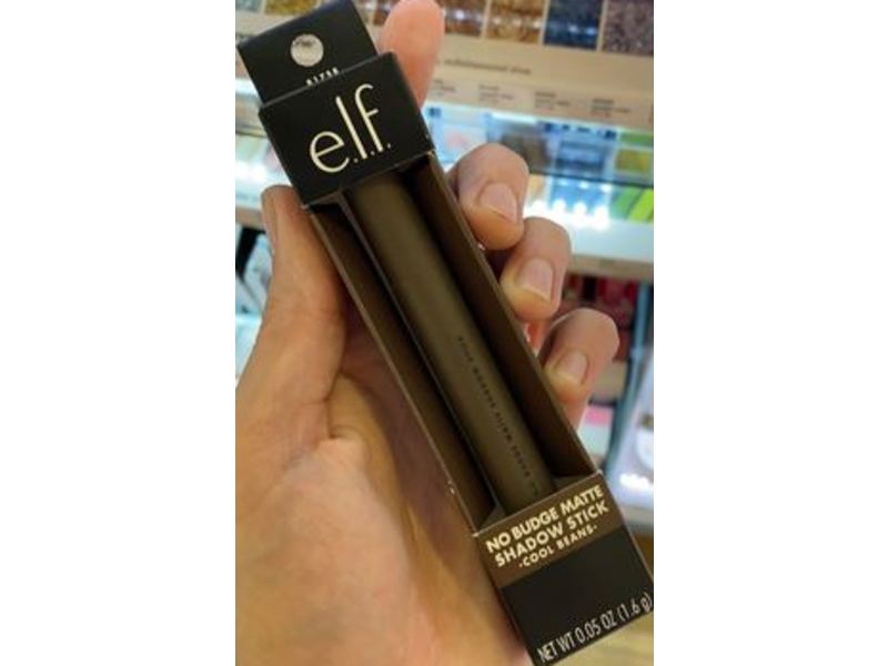 E.l.f. No Budge Matte Shadow Stick , Cool Beans, 0.05 oz/1.6 g