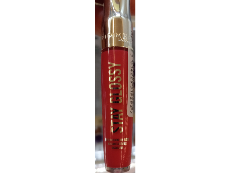 Rimmel London Stay Glossy 6HR Lip Gloss, The Future is Pink , 0.18 oz