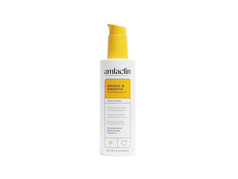 Amlactin Bright & Smooth Resurfacing Serum, 8 oz/226 g