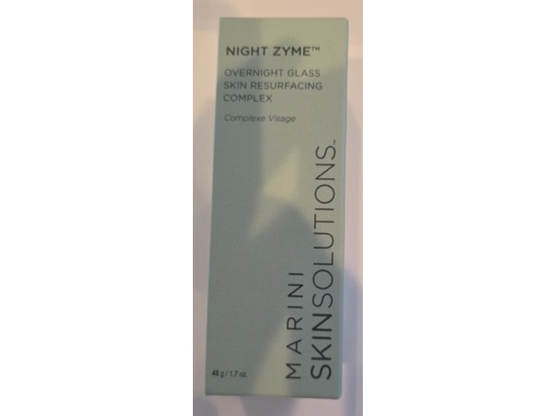 Marini SkinSolutions Night Zyme Overnight Glass Skin Resurfacing Complex Mask, 1.7 oz/48 g