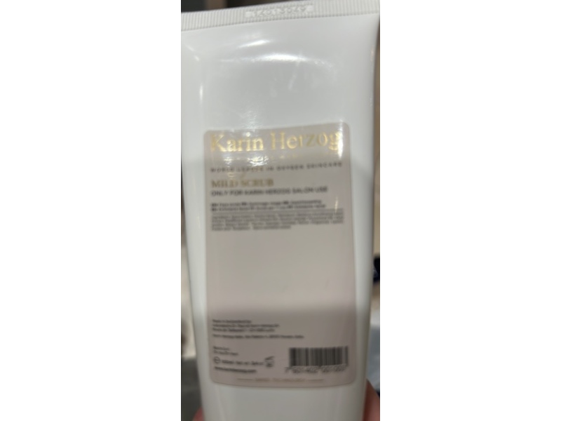 Karin Herzog Mild Scrub, 3.4 oz/100 mL