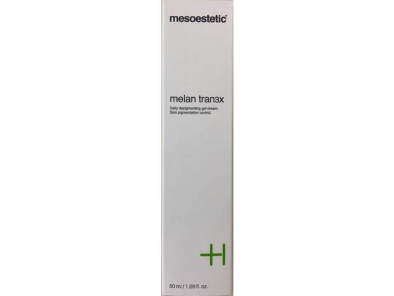 Mesoestetic Melan Tran3x Daily Depigmenting Gel Cream, 1.69 fl oz/50 ml