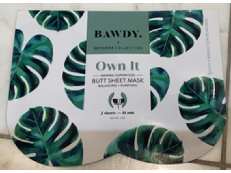 Bawdy Own It Butt Sheet Mask, 1 oz