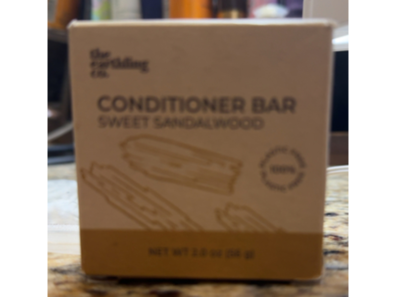 The Earthling Co. Conditioner Bar, Sweet Sandlwood, 1.8 oz/51 g