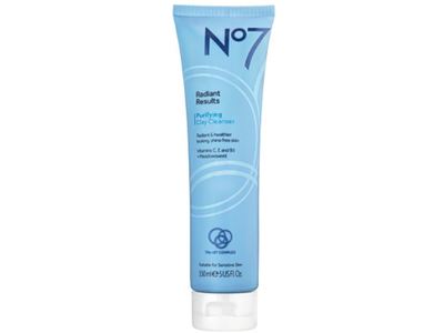 Boots No7 Radiant Results Purifying Clay Cleanser, 5 fl oz