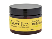 The Naked Bee Ultra-Rich Body Butter, Citron & Honey, 3 oz/15 mL - thumbnail 1