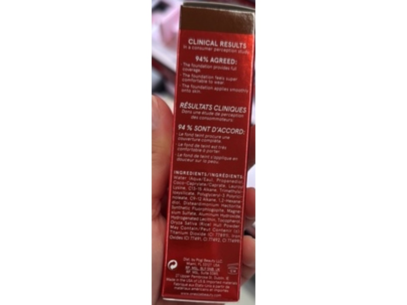 One Size Turn Up The Base Full Beat Liquid Foundation, Dark Deep 65 NR, 1 fl oz/30 mL