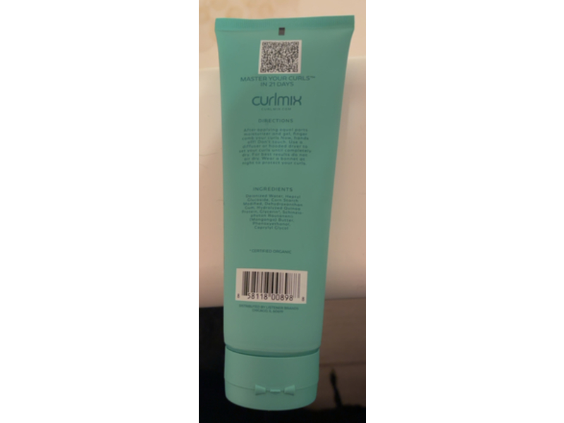 Curlmix Wash + Go Quinoa Gel, Ultra Hold, 8 oz/236 mL