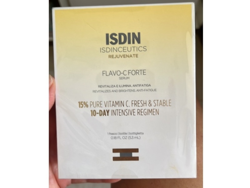 ISDIN Isdinceutics Flavo-C Forte Serum, 0.18 fl oz/53 mL