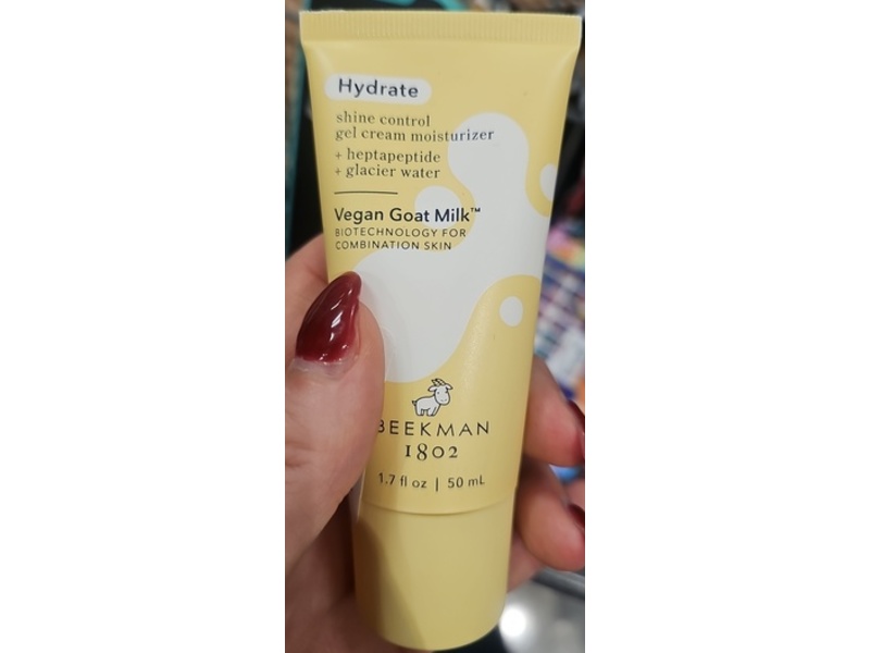 Beekman 1802 Shine Control Gel Cream Moisturizer, 1.7 fl oz/50 mL