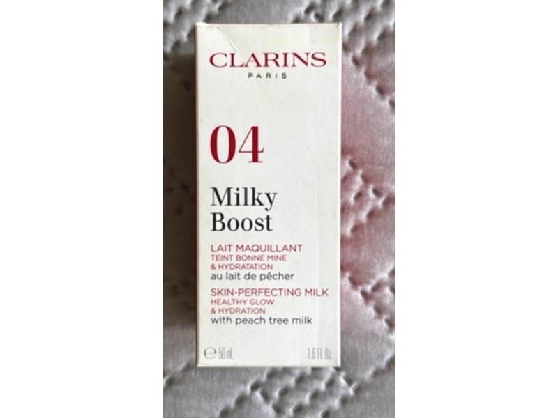 Clarins 04 Milky Boost, Peach Tree Milk, 1.6 fl oz/50 mL