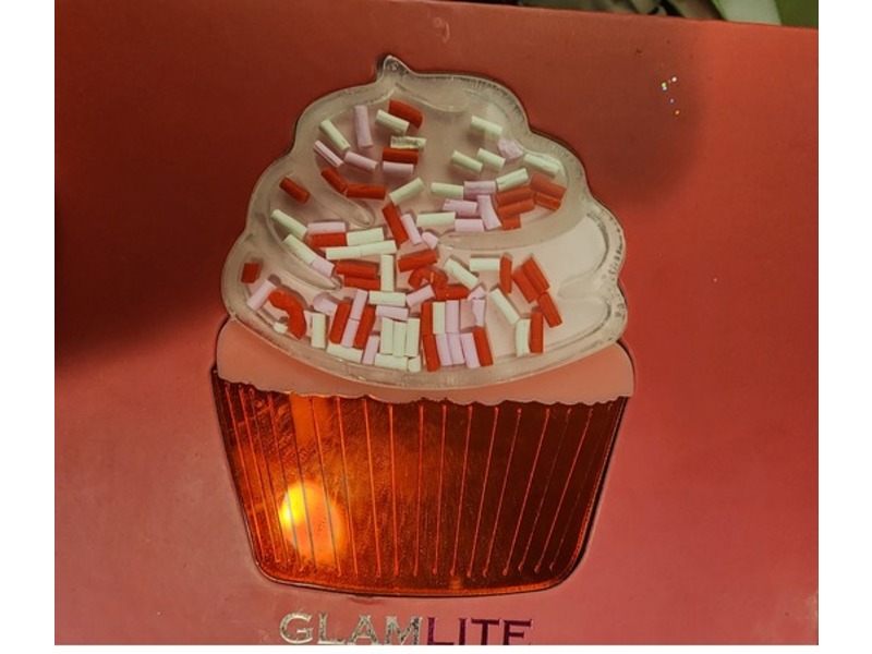 Glamlite Red Velvet Eye Shadow Palette, Dust, 0.5 oz/14.4 g