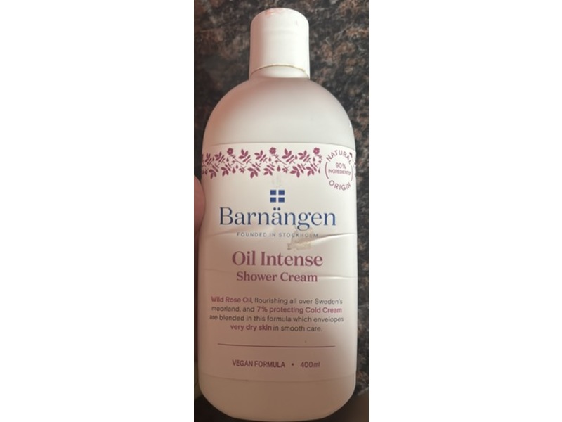 Barnangen Shower Cream, Oil Intense, 400 mL