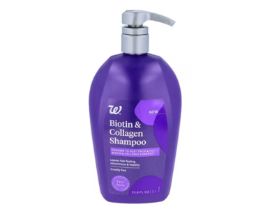 Walgreens Biotin & Collagen Shampoo, 33.8 fl oz/1 L