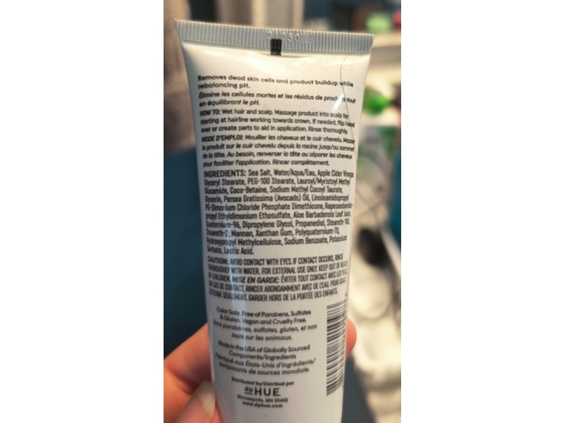 dpHUE Scalp Scrub, Apple Cider Vinegar, 2 fl oz/59 mL