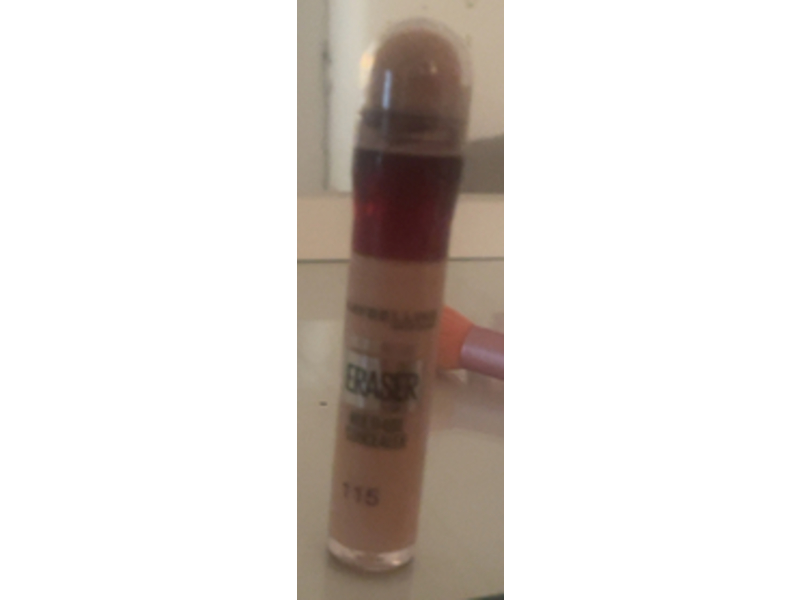 Maybelline Instant Age Rewind Multi-Use Eraser Concealer, 115 Warm Light, 0.2 fl oz/6.8 mL