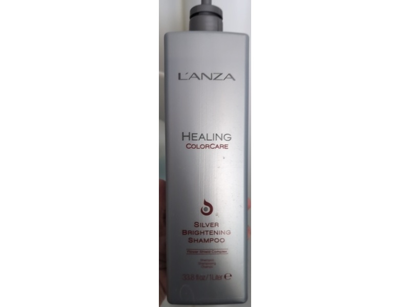 L’ANZA Healing ColorCare Silver Brightening Shampoo, 33.8 fl oz/1 L