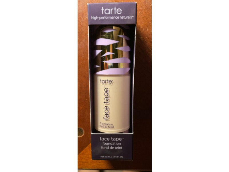 Tarte Face Tape Foundation, 12B Fair Beige, 1.01 fl oz/30 mL