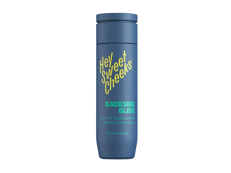 Hey Sweet Cheeks Backside Glide Personal Lubricant, H2O + Silicone Hybrid, 4.23 fl oz/125 mL