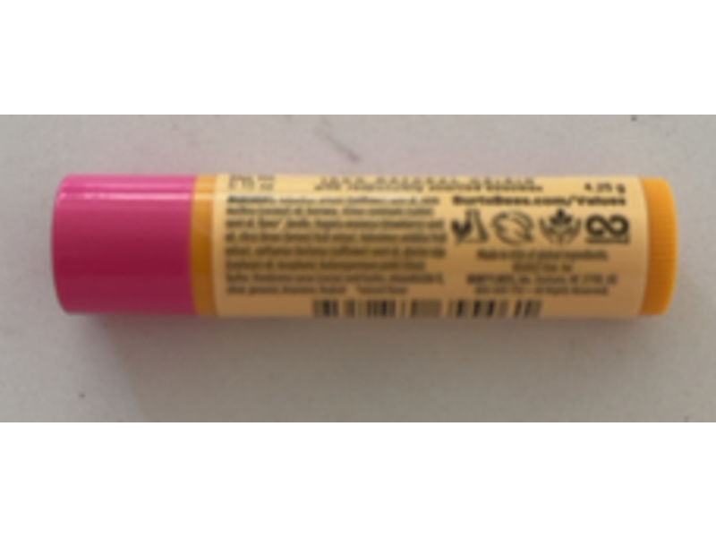 Burt's Bee Moisturizing Lip Balm, Strawberry Lemonade, 0.15 oz/4.25 g, Pack Of 2