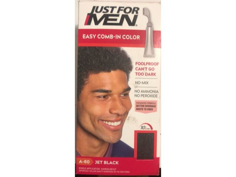 Just For Men Easy Comb In Color, Jet Black, A-60