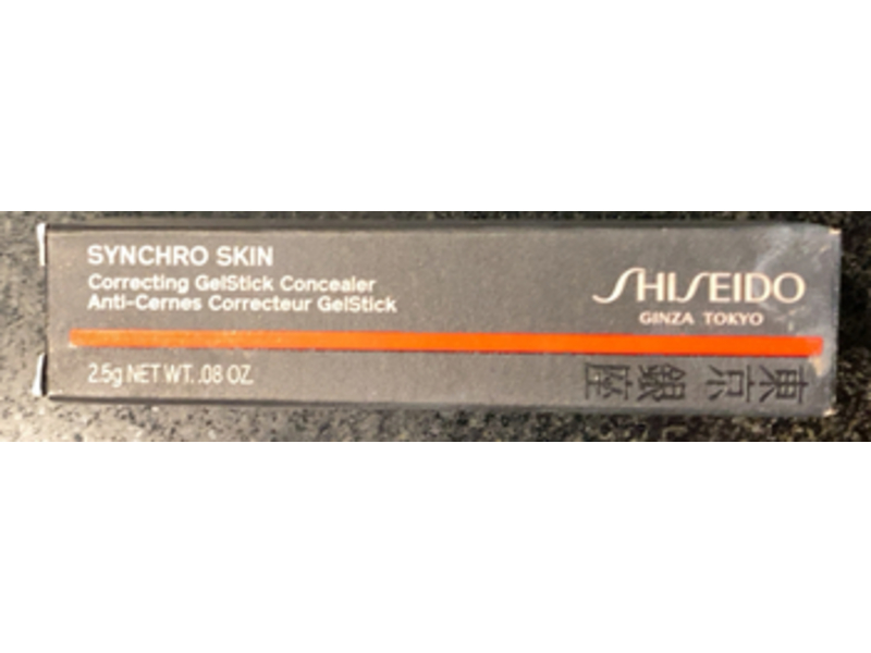 Shiseido Synchro Skin Correcting Gel Stick Concealer, 202 Light, 0.08 oz/2.5 g